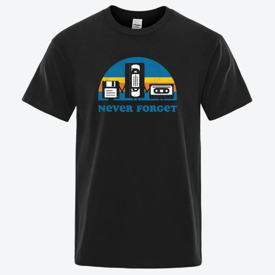 Retro Media Graphic T-Shirts