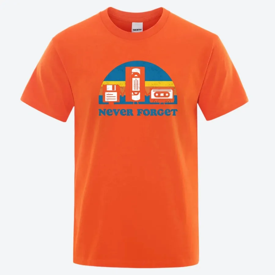 Retro Media Graphic T-Shirts