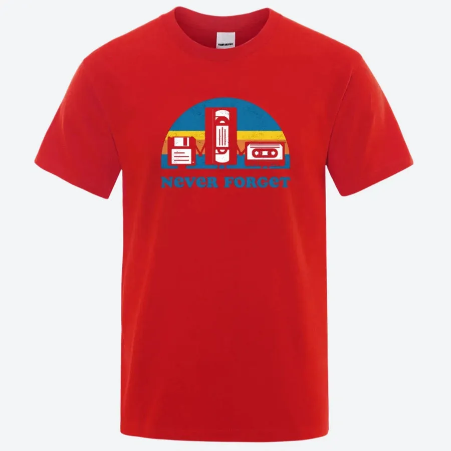 Retro Media Graphic T-Shirts