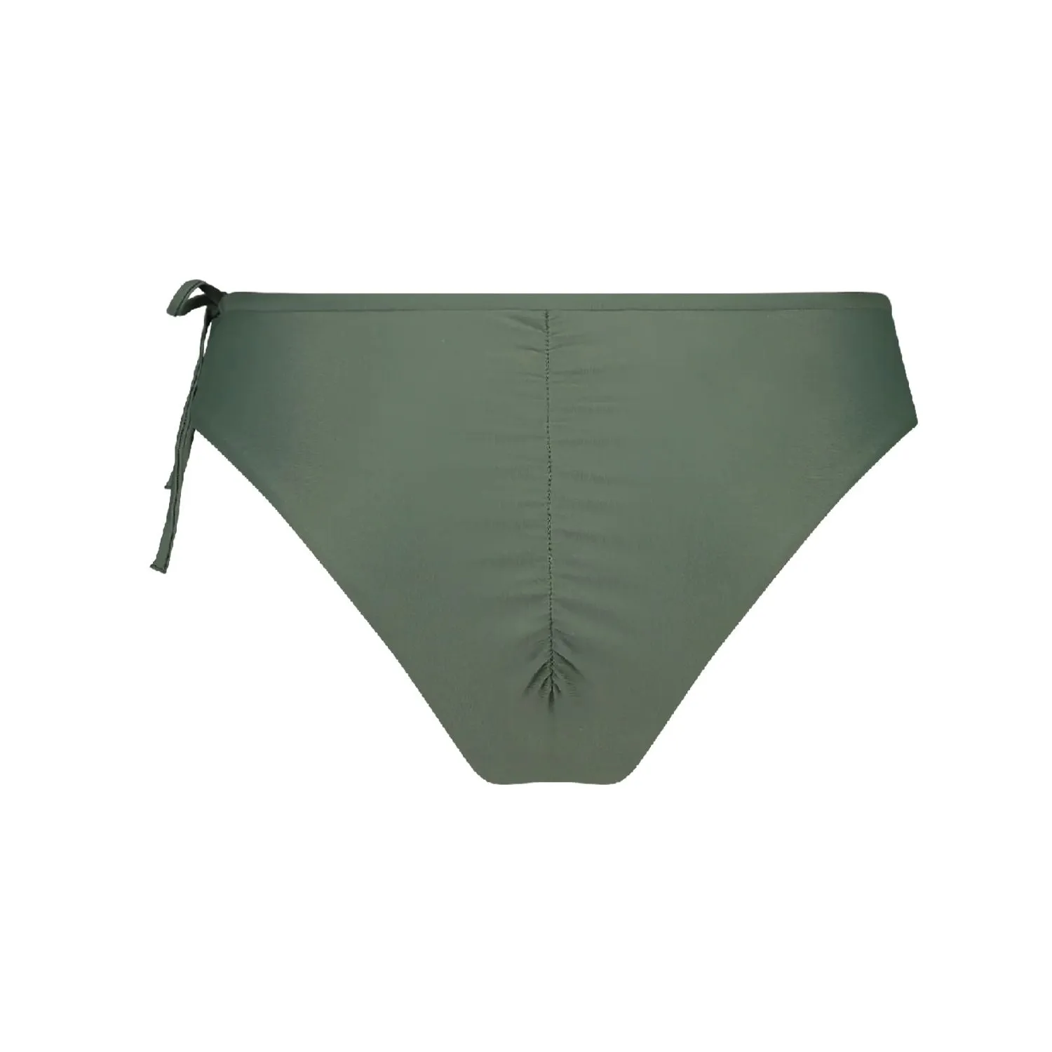 Reversible Sports Bikini Bottom with Drawstring Green / Pink