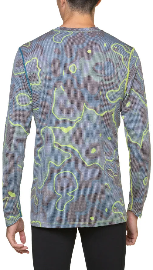 Ronhill Tech Golden Hour Long Sleeve Mens Running Top - Blue