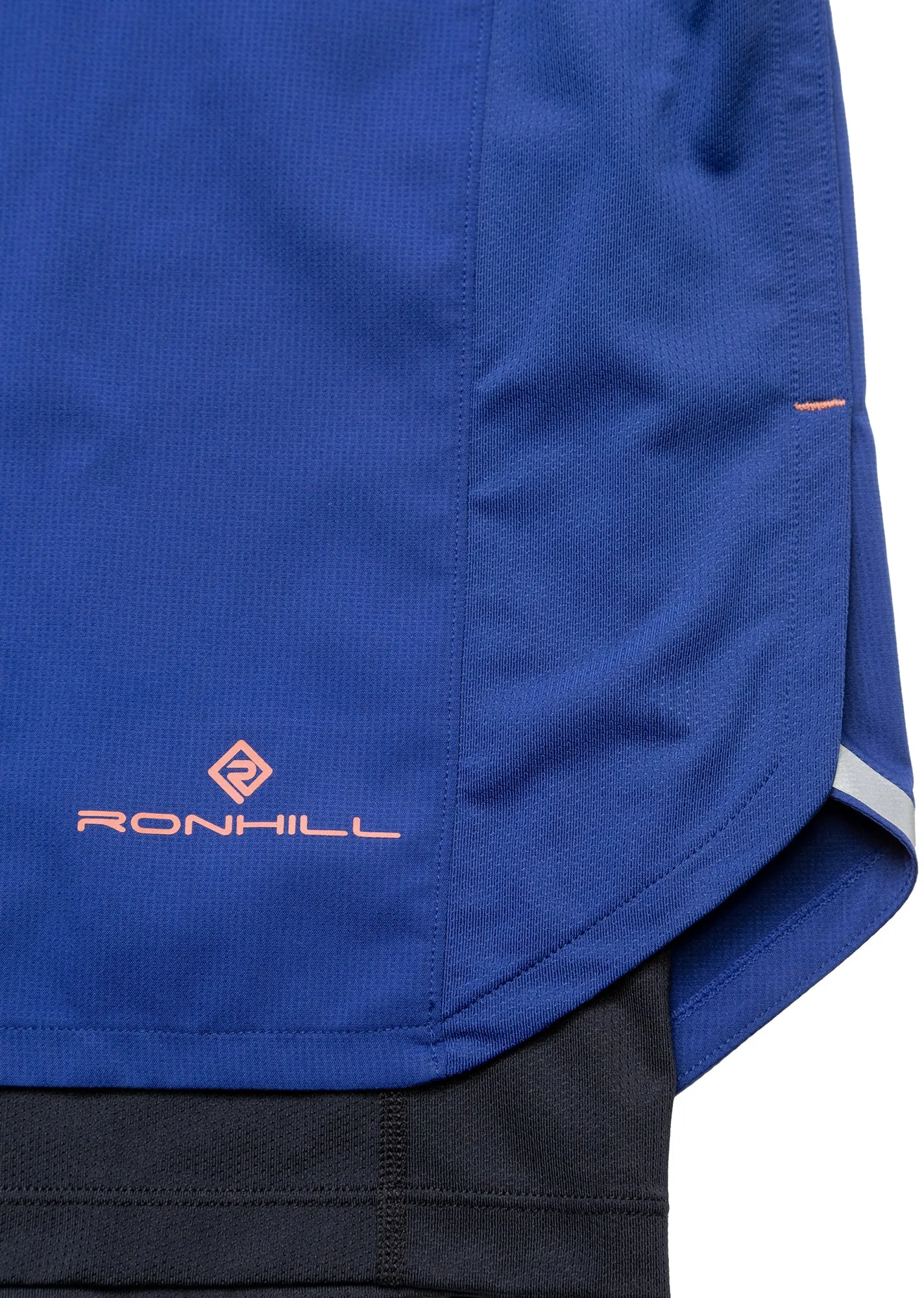 Ronhill Tech Twin 2 In 1 Mens Running Shorts - Blue