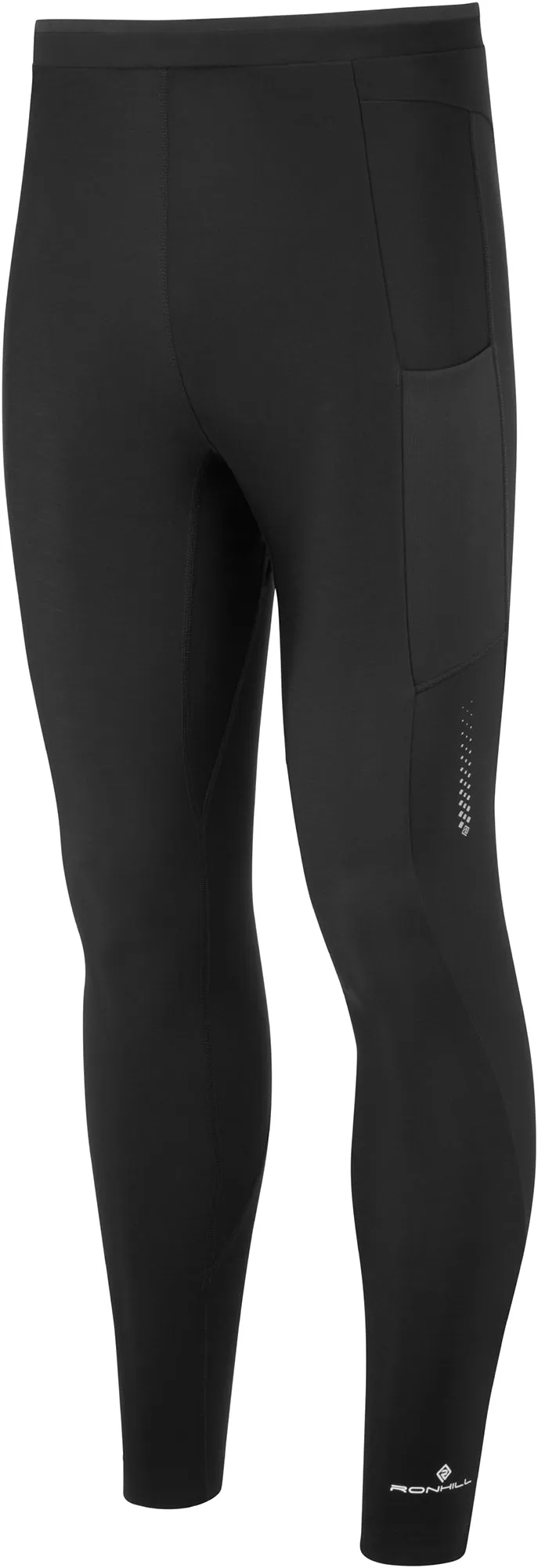 Ronhill Tech Winter Mens Long Running Tights - Black