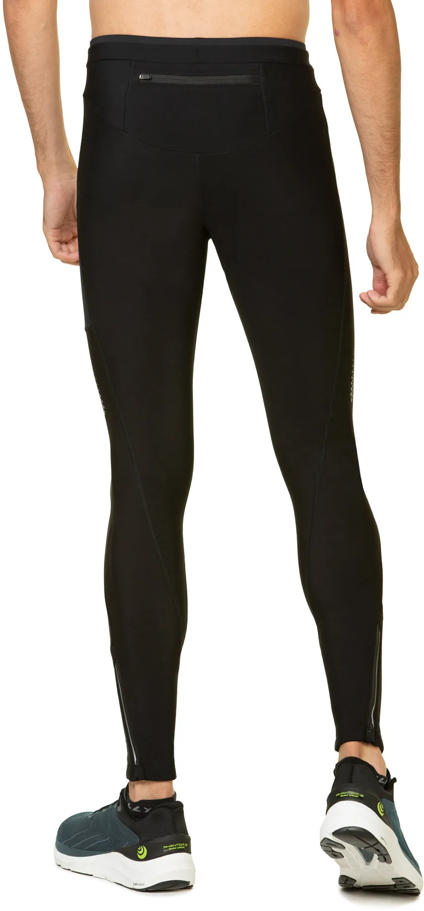 Ronhill Tech Winter Mens Long Running Tights - Black
