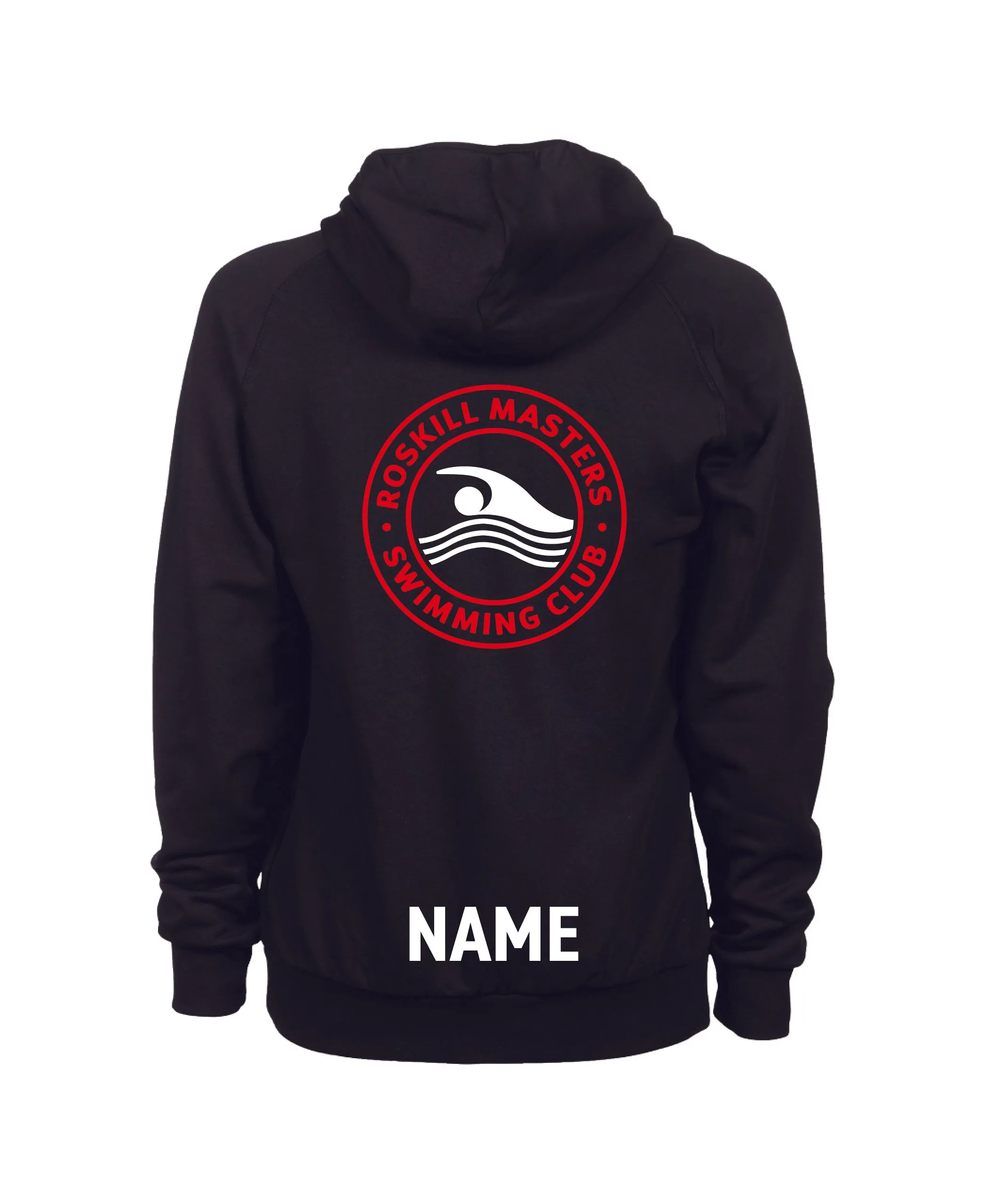 Roskill Masters Unisex Hooded Panel Sweatshirt - Black