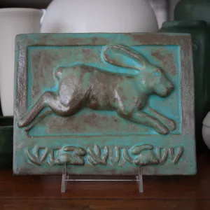 Running Rabbit Plaque