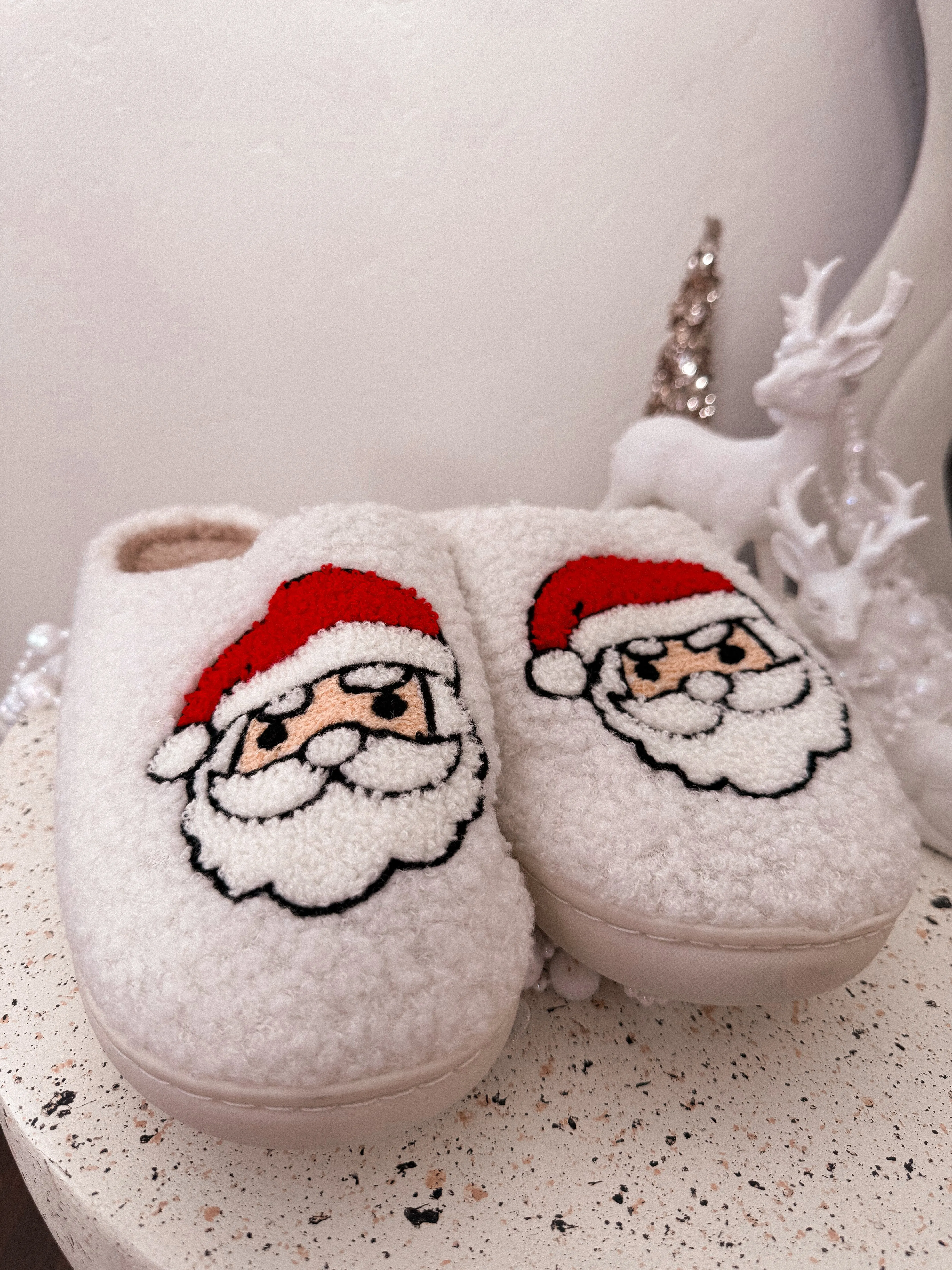 Santa slippers