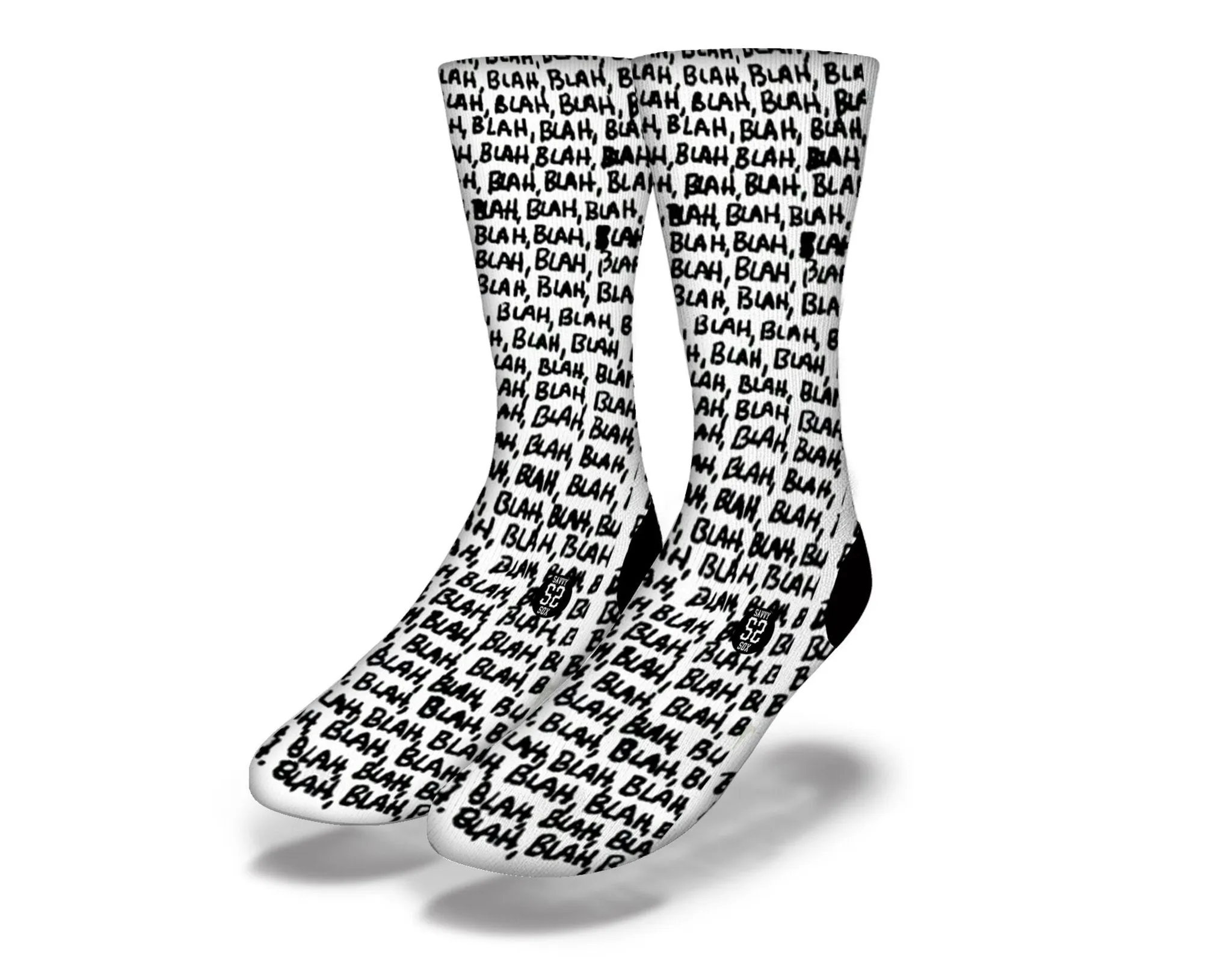 SAVVY SOX BLAH BLAH BLAH SOCKS