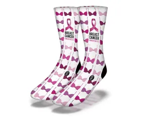 SAVVY SOX BREAST CANCER AWARENESS 6 SOCKS