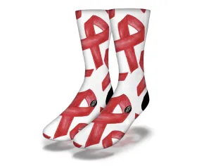 SAVVY SOX BREAST CANCER AWARENESS 8 SOCKS