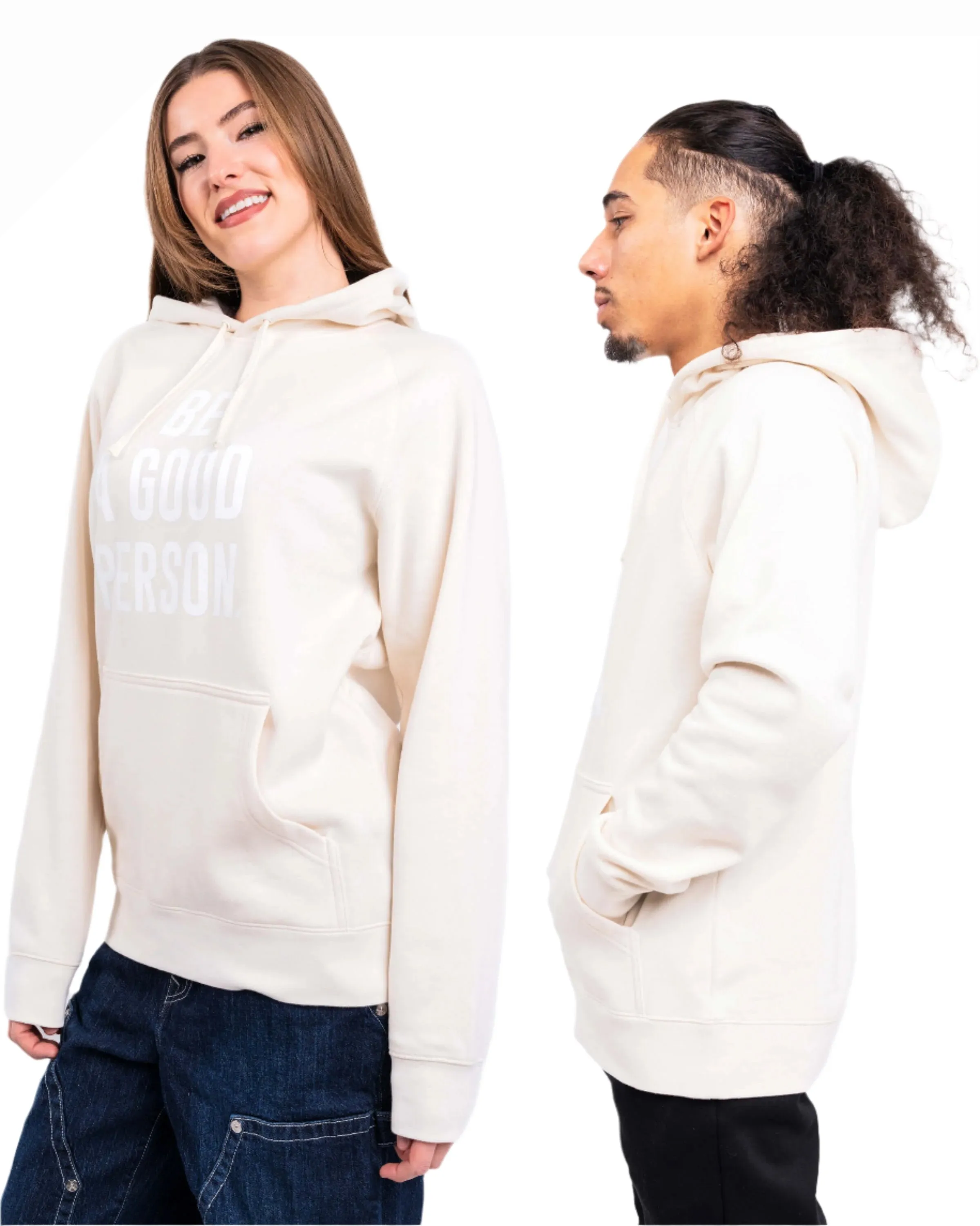 Signature Lightweight Hoodie - Ivory