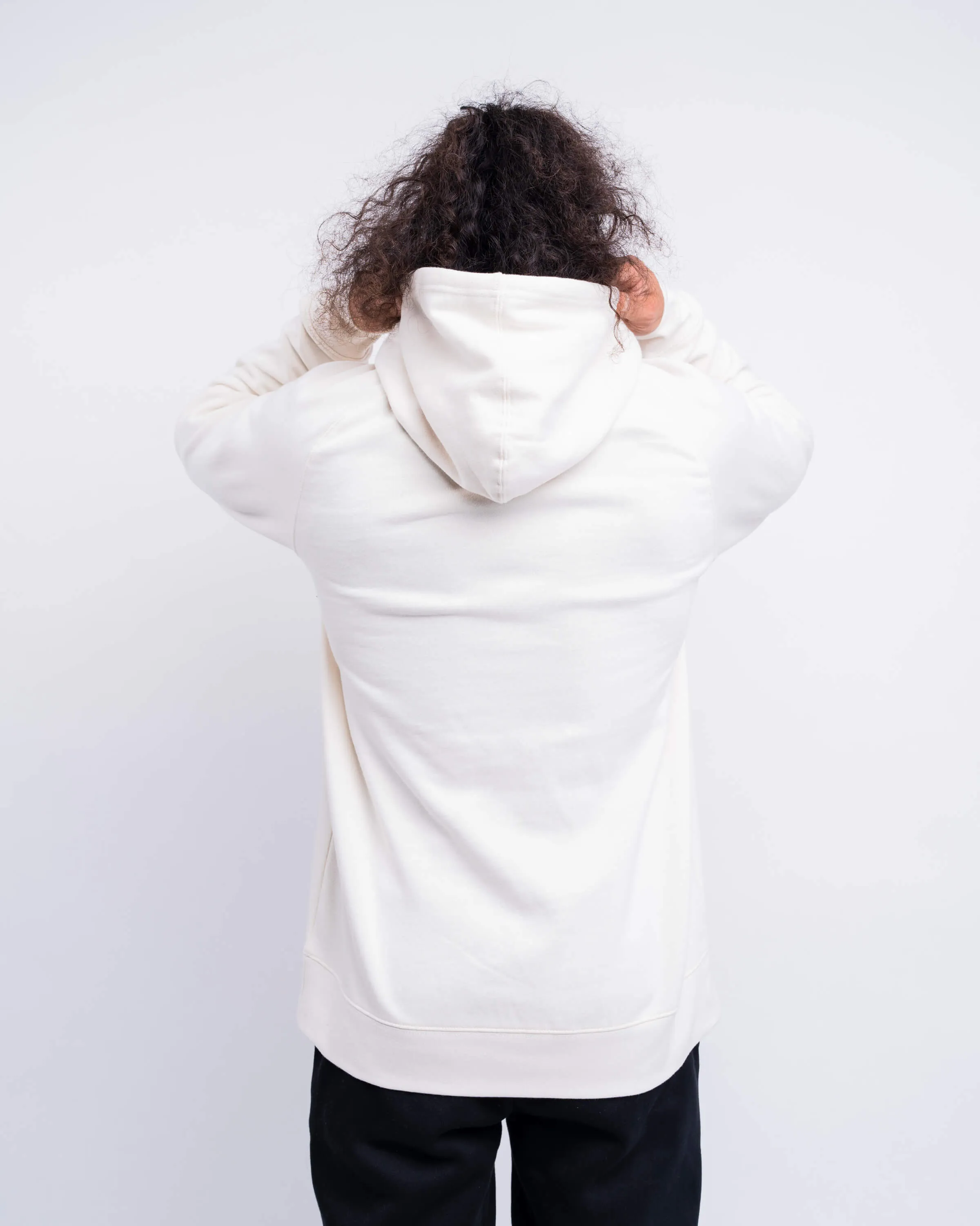 Signature Lightweight Hoodie - Ivory