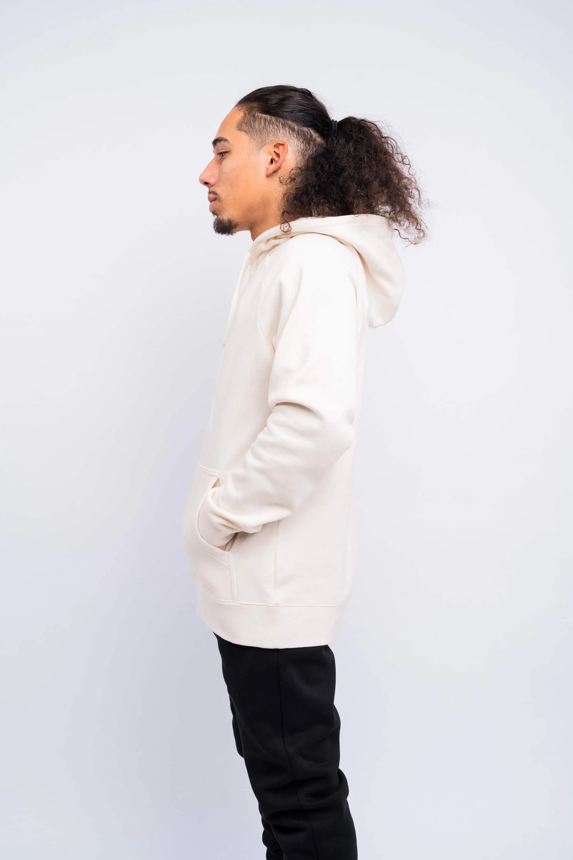 Signature Lightweight Hoodie - Ivory