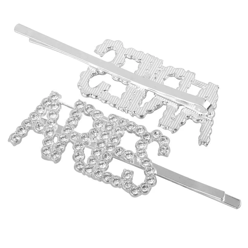 Silver Aries Hairclip