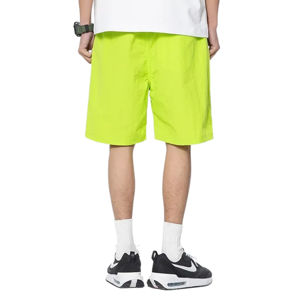 Simple Solid Color Casual Shorts