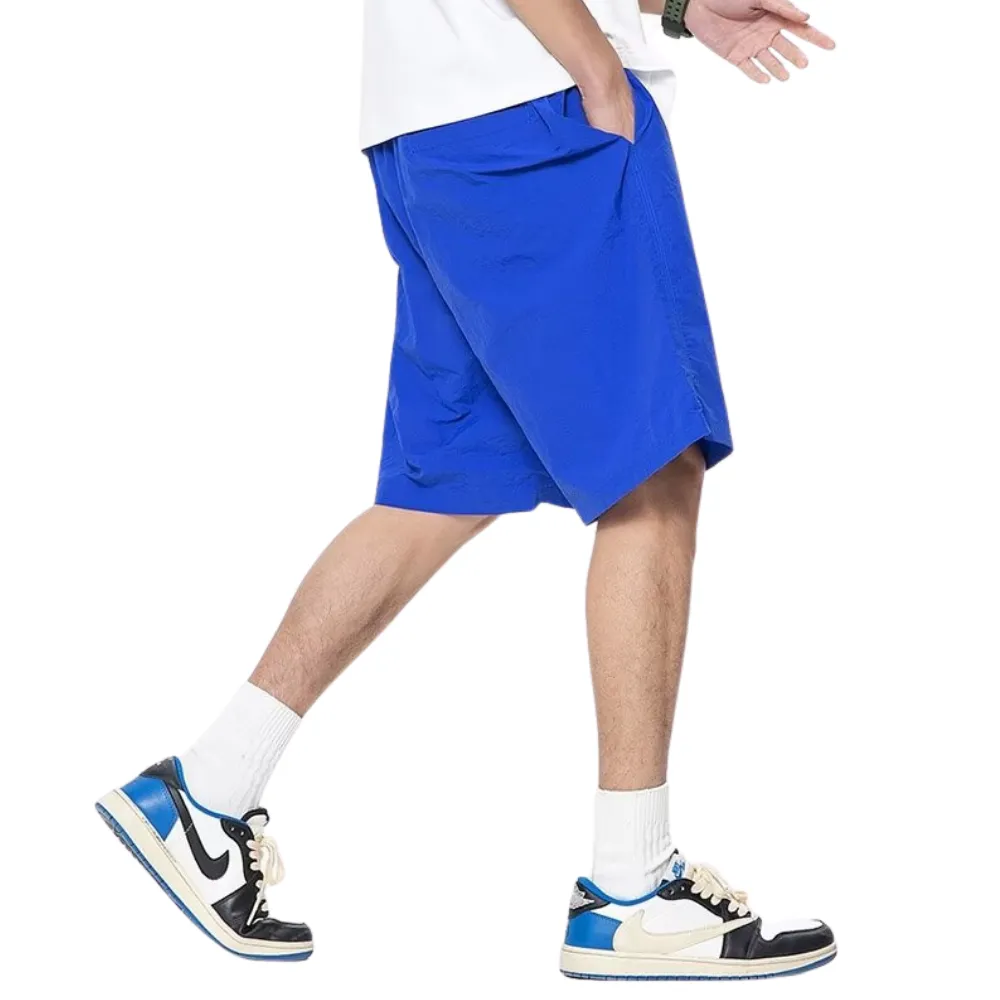 Simple Solid Color Casual Shorts