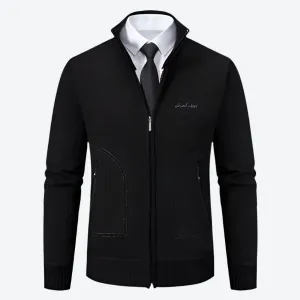 Smart Casual Full-Zip Knit Jackets