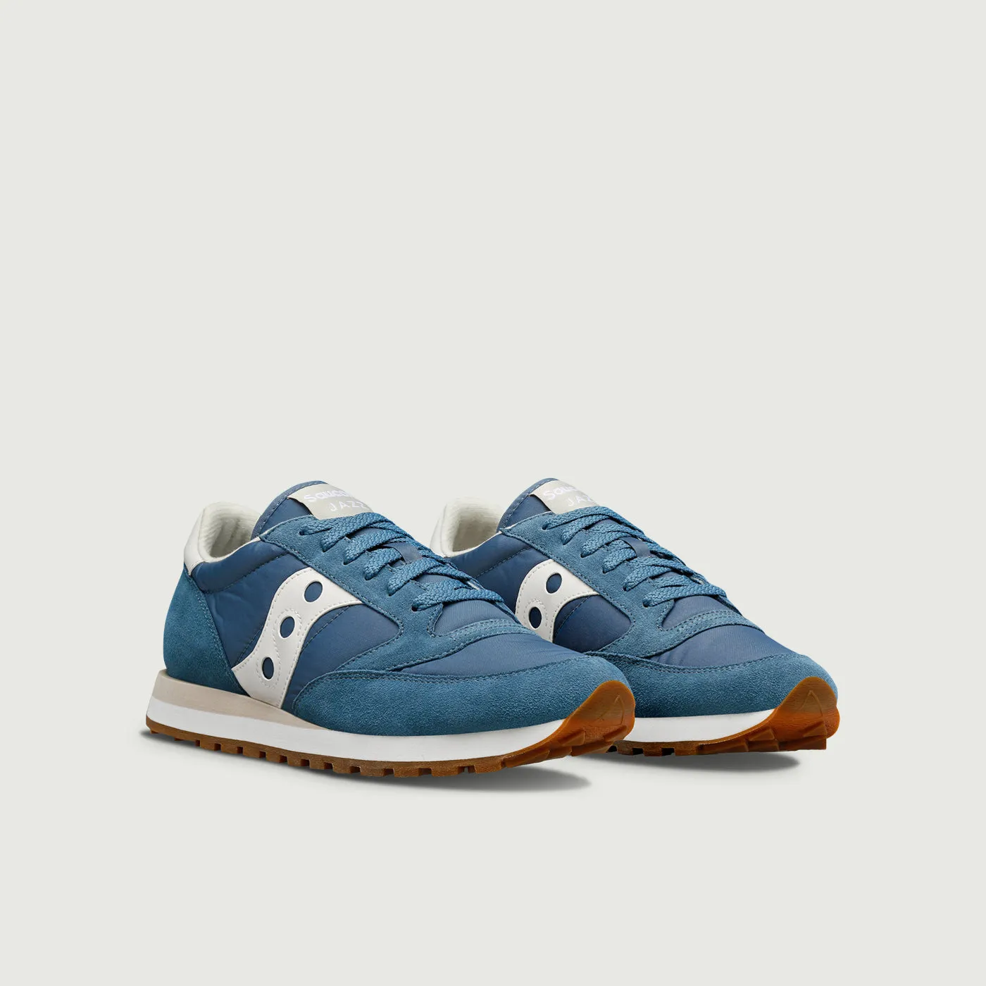 SNEAKER JAZZ ORIGINAL AZZURRO E BIANCO