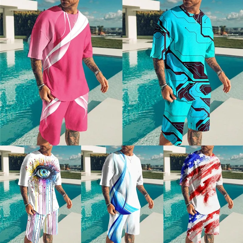 Sports Suit Men- Summer Casual Sports sets