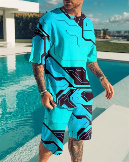 Sports Suit Men- Summer Casual Sports sets