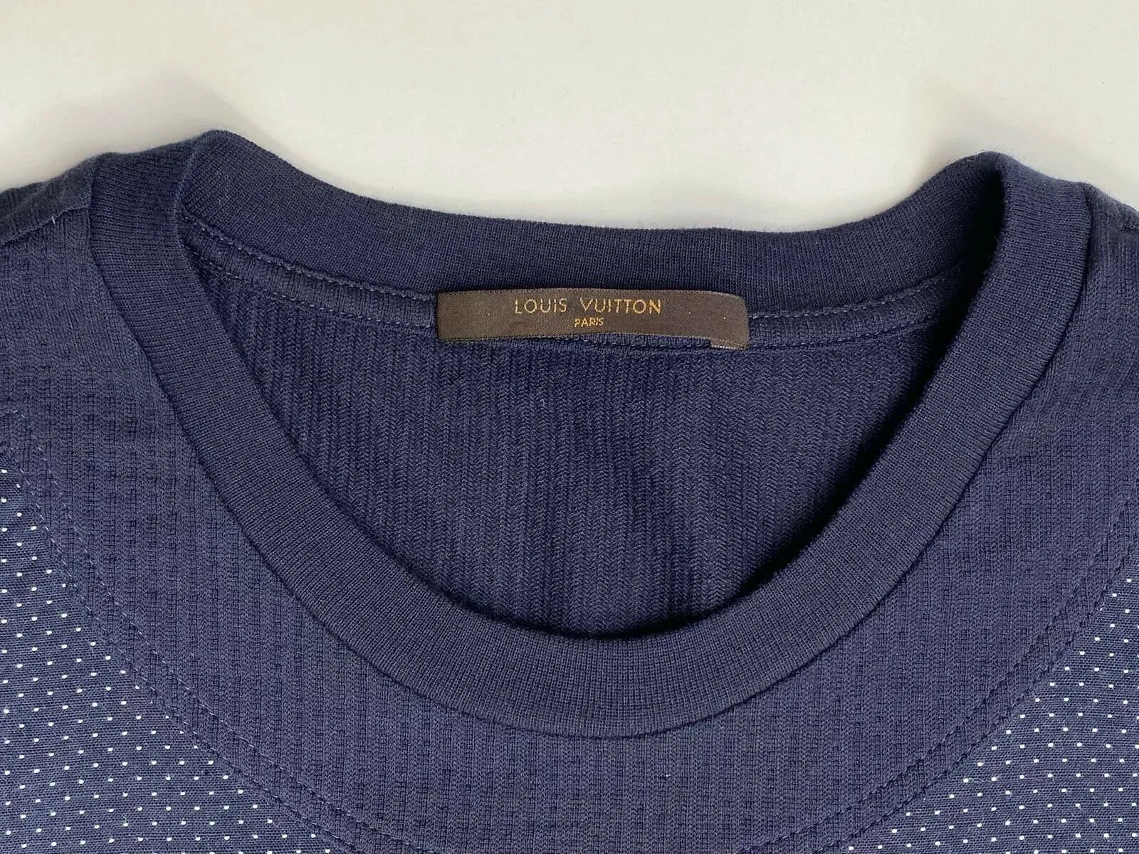 Spotted Denim Front T-Shirt