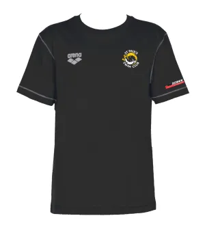 St Paul's Jr Panel T-Shirt - Black