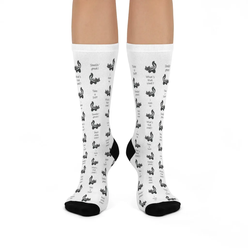 Stinkin' Cute Crew Socks