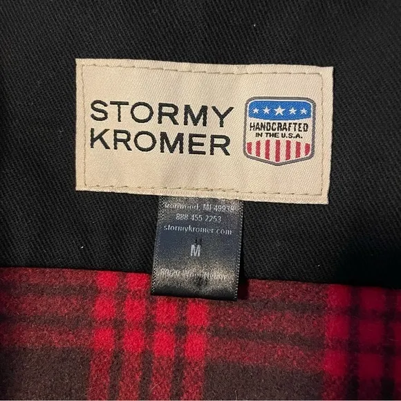 Stormy Kromer Ida Outfitter Plaid Wool Vest Woman’s Size Medium‎ Multi-Season