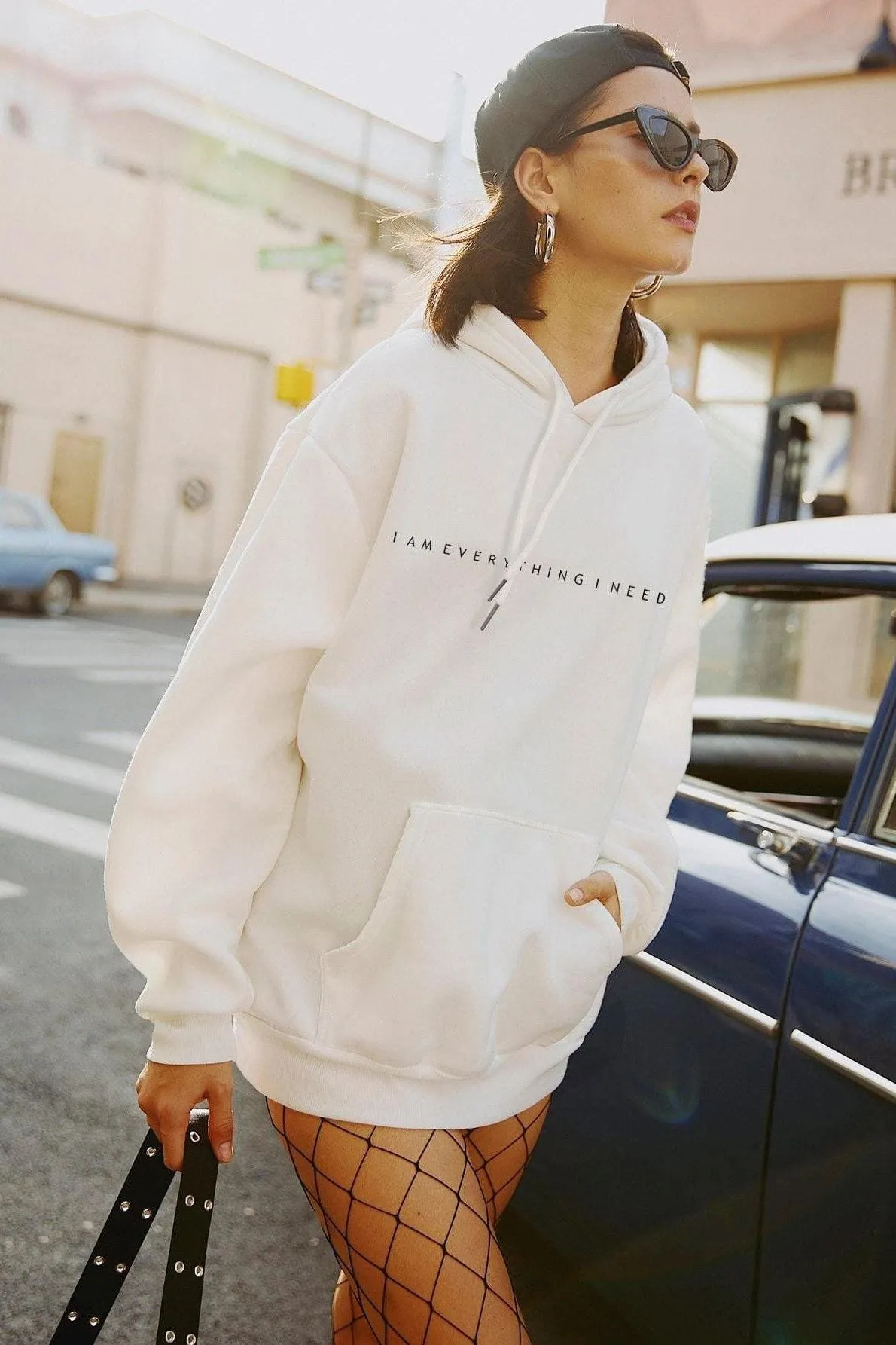 street casual plus size hoodie