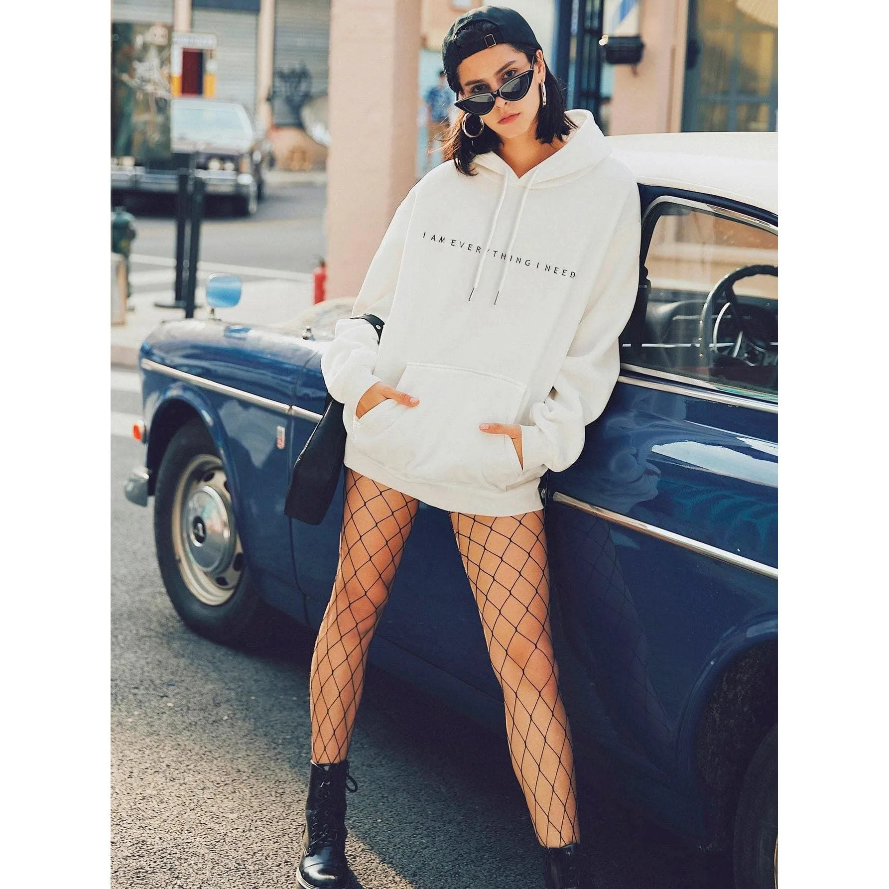 street casual plus size hoodie