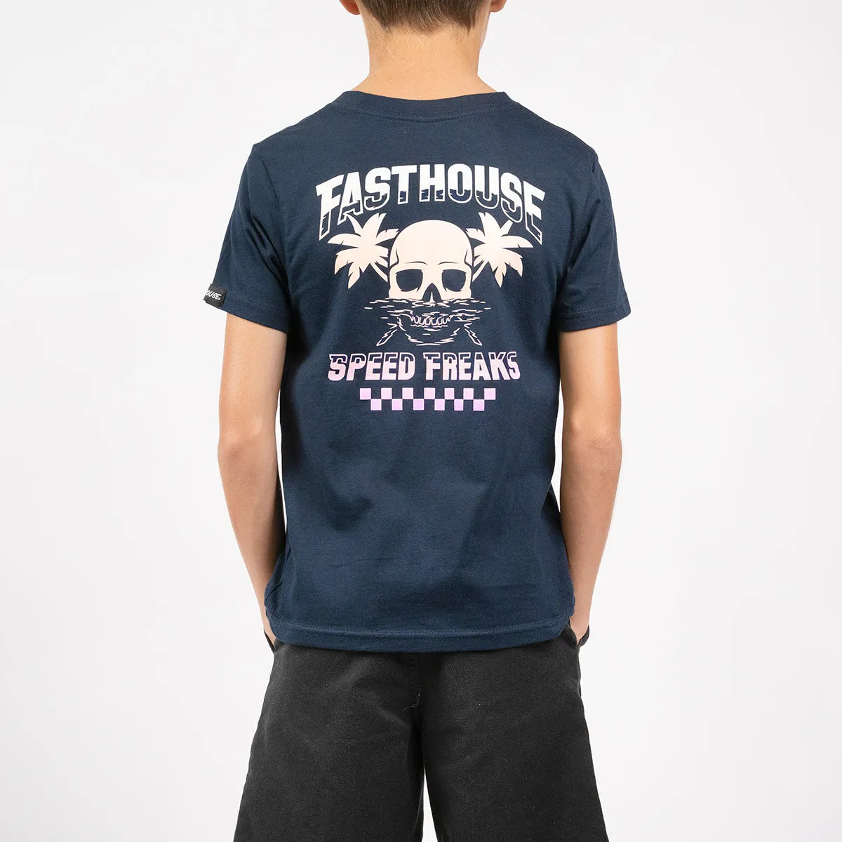 Subside Youth Tee - Navy