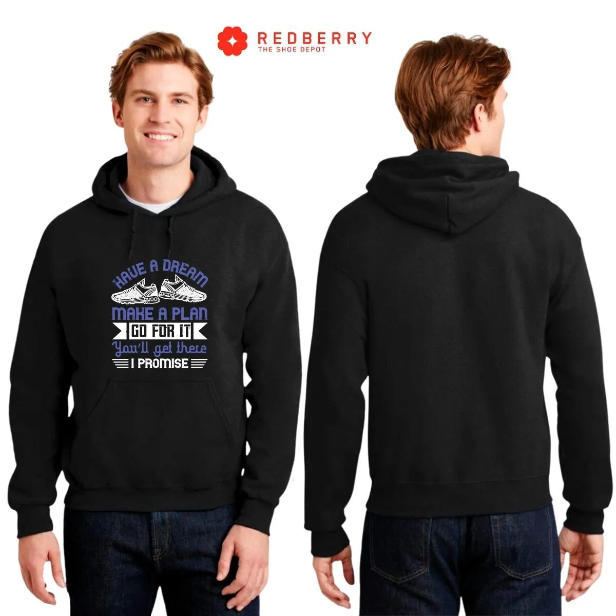 Sudadera Hombre  Hoodie Running Correr Maratón 008