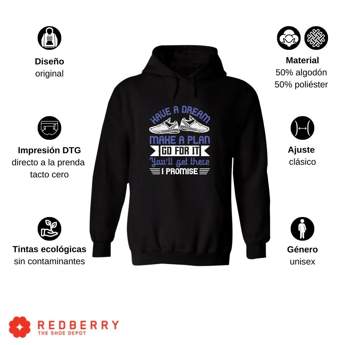 Sudadera Hombre  Hoodie Running Correr Maratón 008