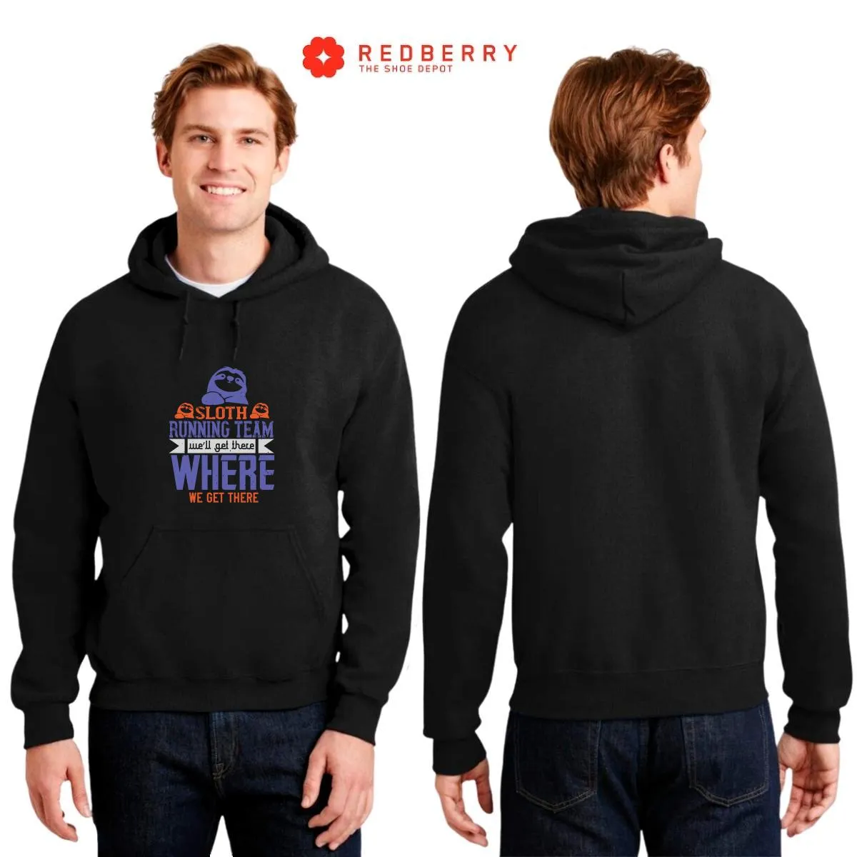 Sudadera Hombre  Hoodie Running Correr Maratón 035