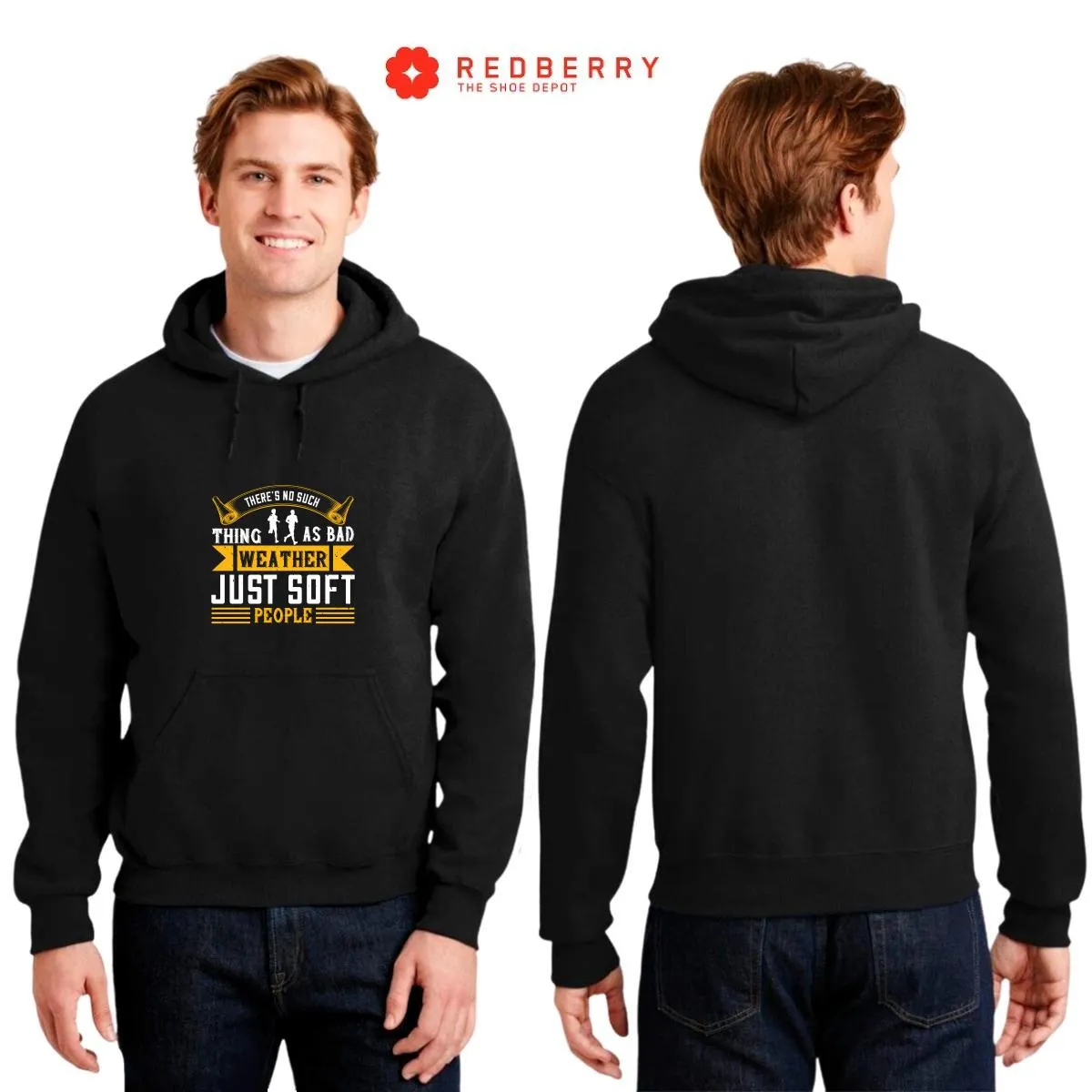 Sudadera Hombre  Hoodie Running Correr Maratón 043