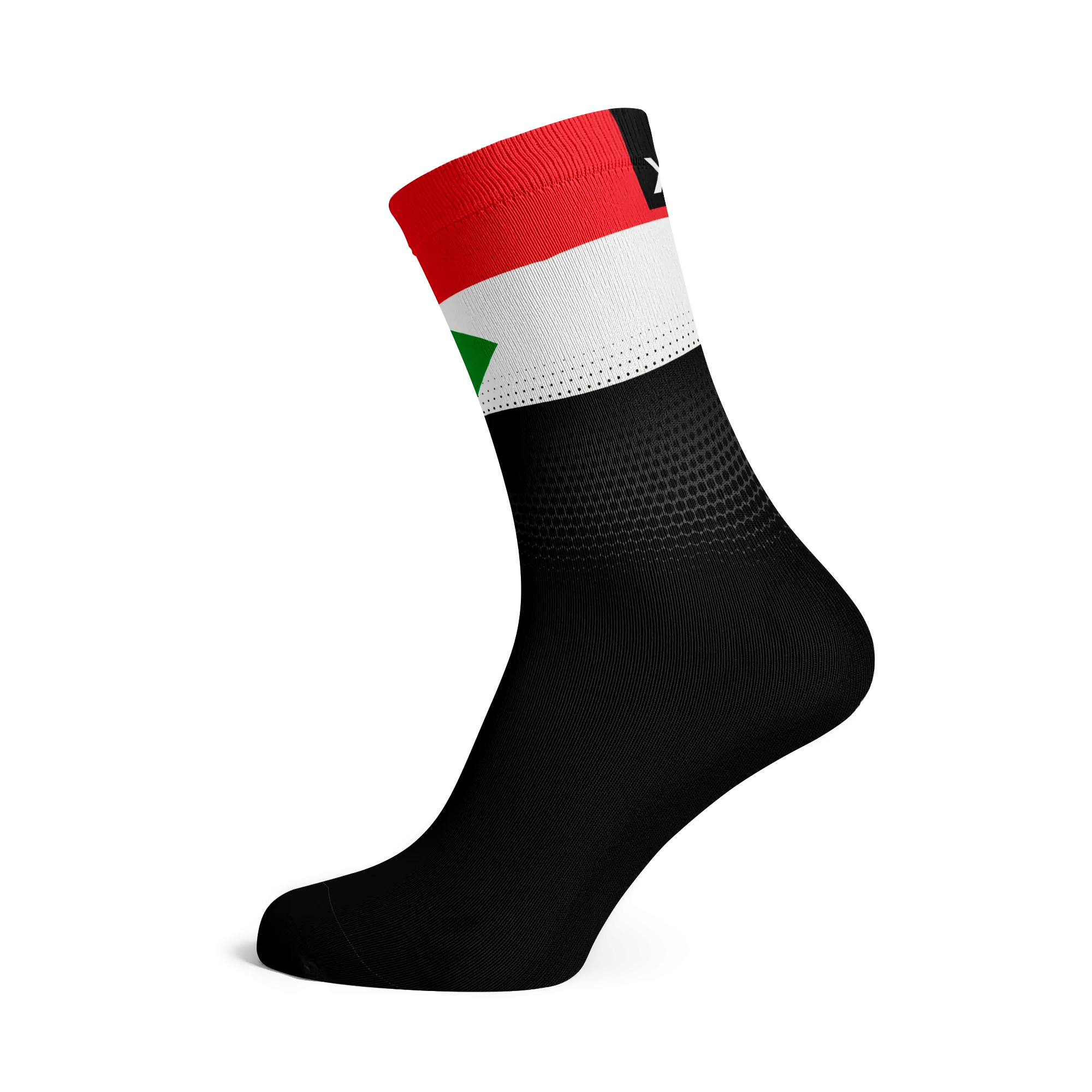 Sudan Flag Socks