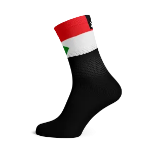 Sudan Flag Socks
