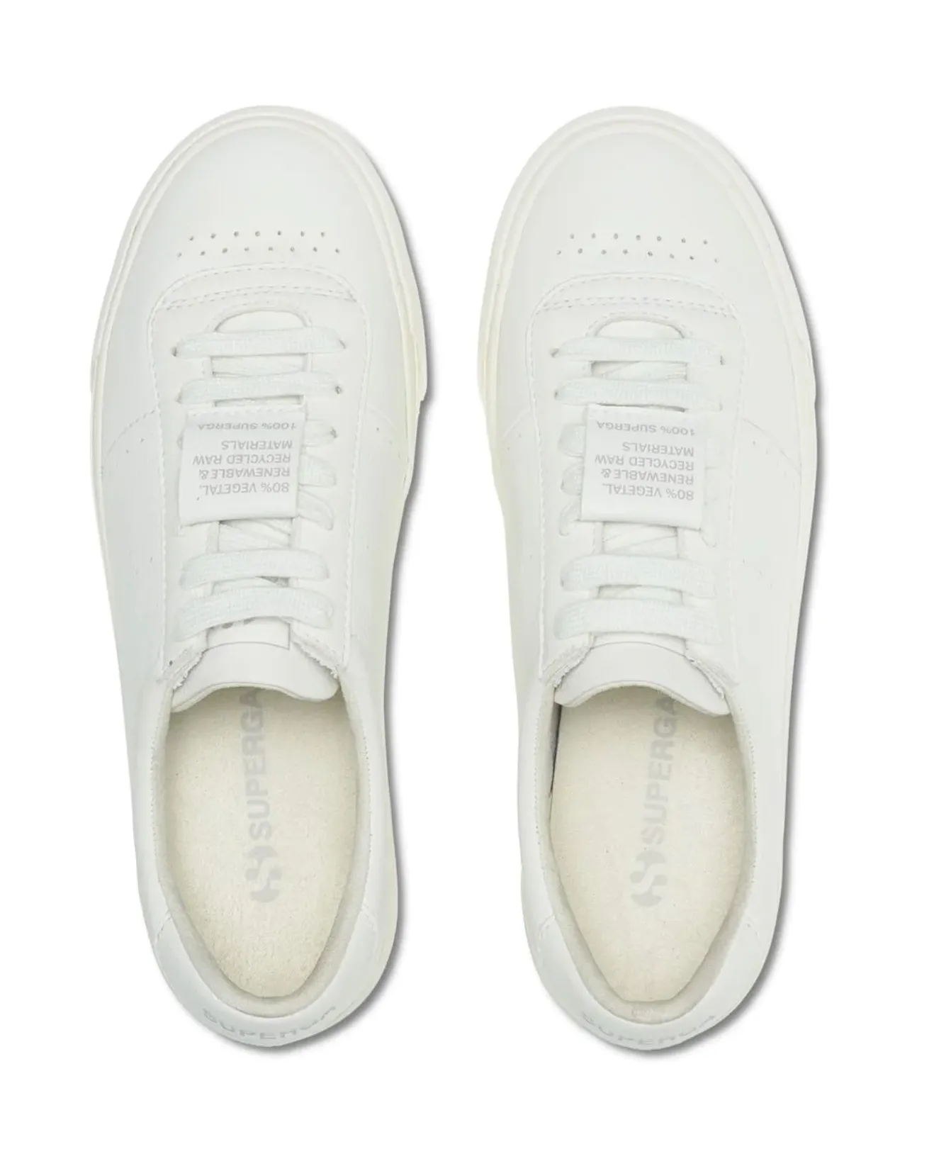 Superga 4834 Club S Up Grape-Based Faux Leather Sneaker