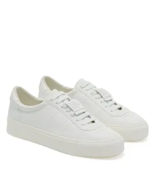 Superga 4834 Club S Up Grape-Based Faux Leather Sneaker