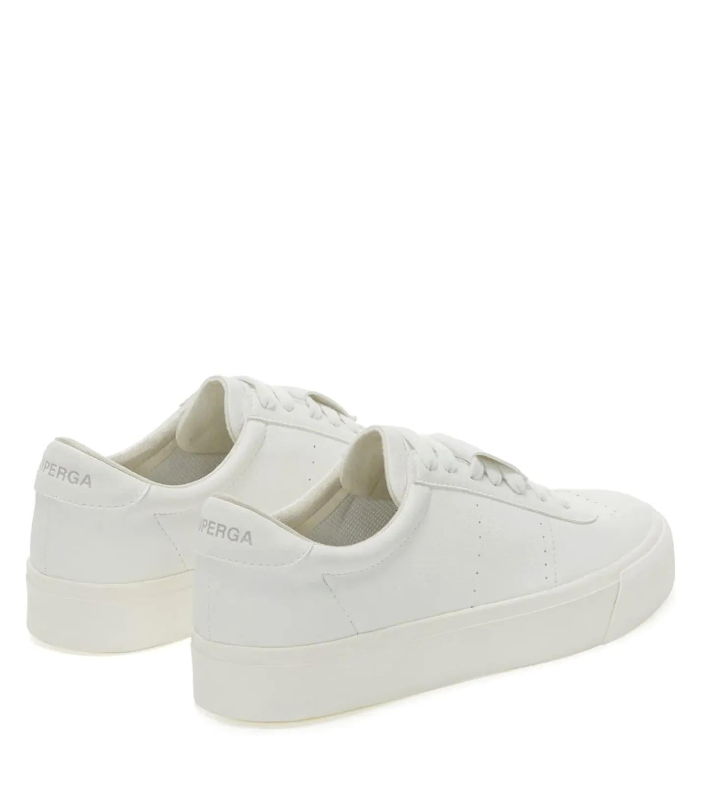 Superga 4834 Club S Up Grape-Based Faux Leather Sneaker