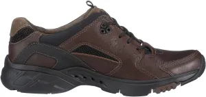 'Un Click' men's walking lace-up - brown