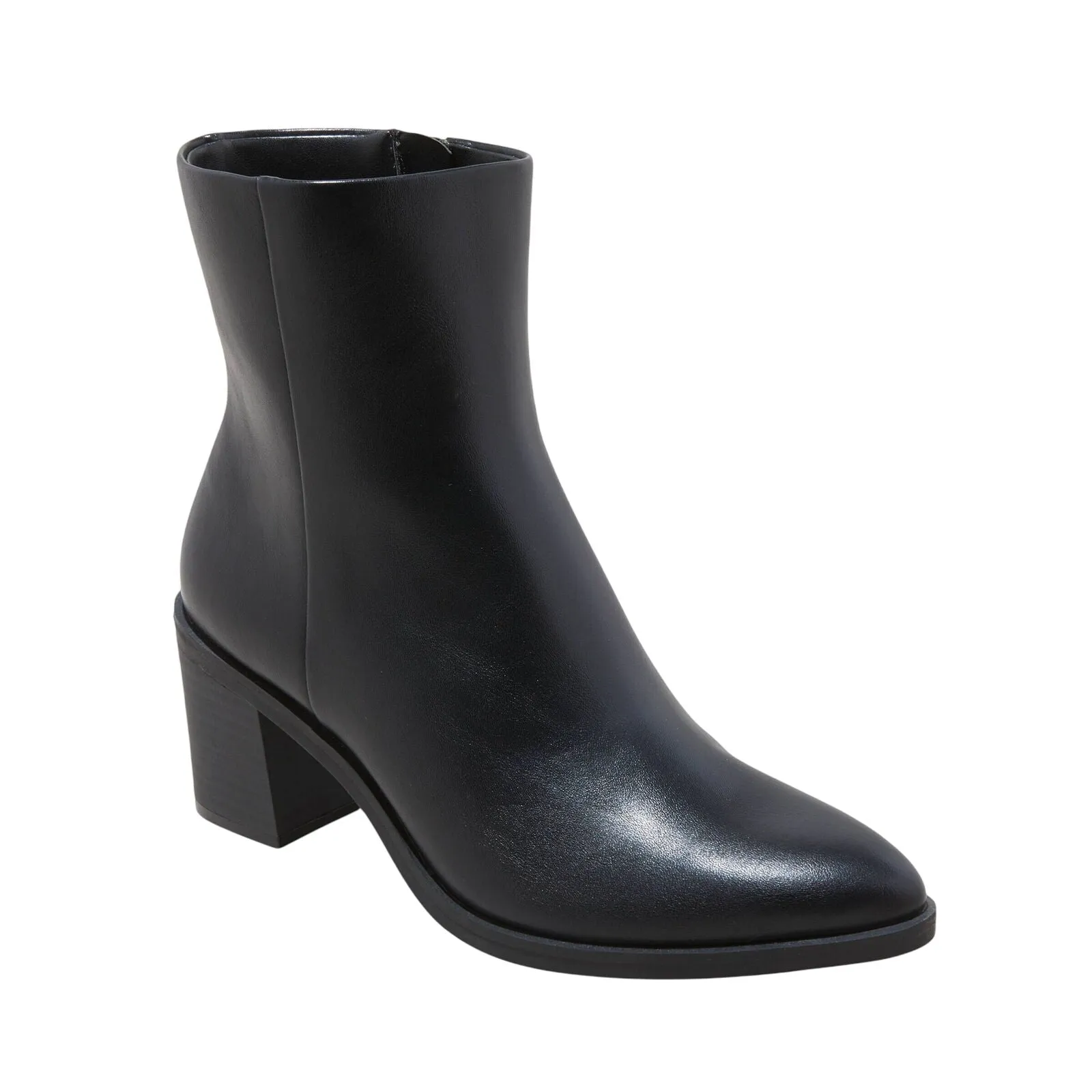 Universal Thread Womens Gayle Western Ankle Boots 90974045 Black 8.5M