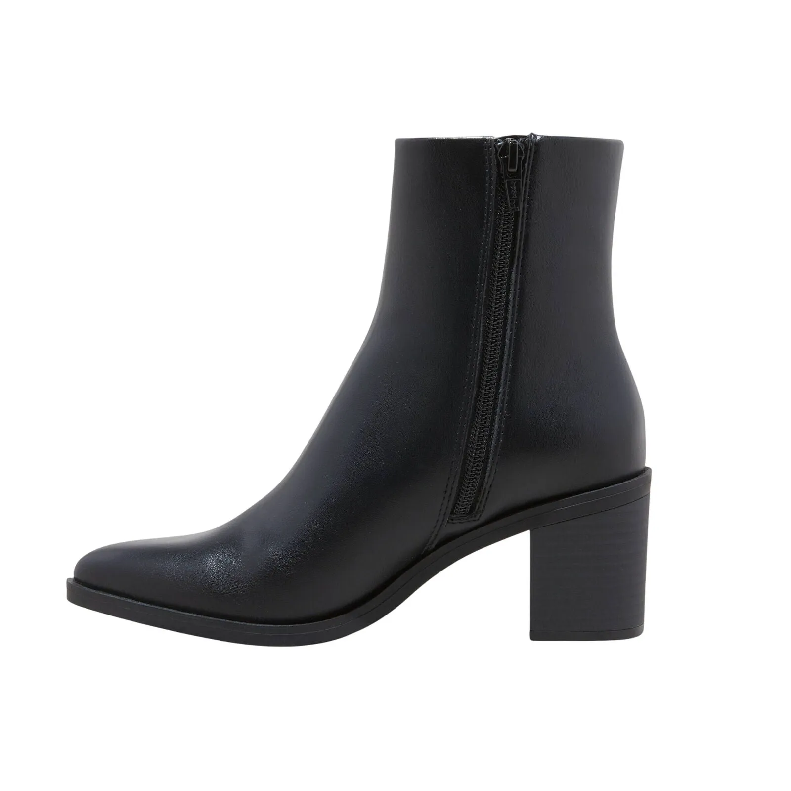 Universal Thread Womens Gayle Western Ankle Boots 90974045 Black 8.5M