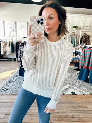 Urban Lightweight Striped Sweater - 2 Colors