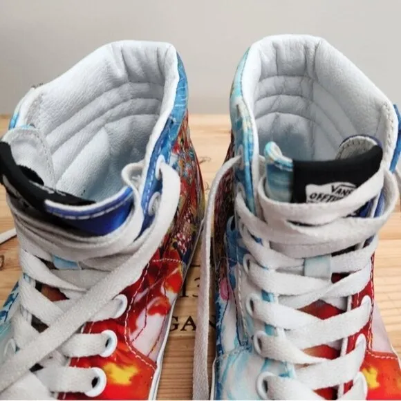 Vans x One Piece 2022 Sk8-Hi &quot;Punk Hazard&quot; Limited Edition Size 3.5 M/5 W