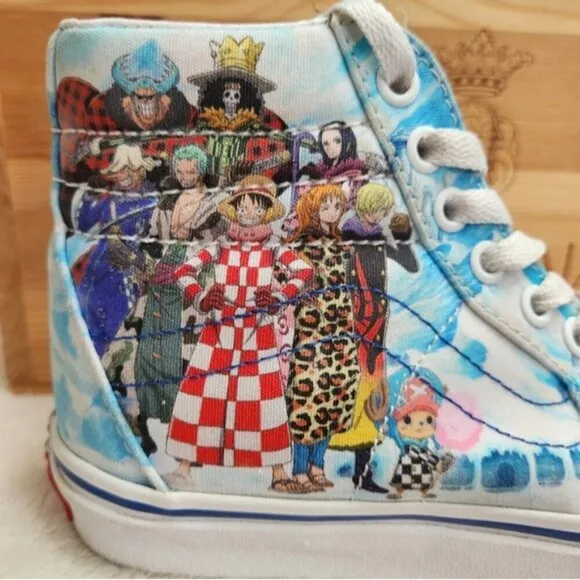 Vans x One Piece 2022 Sk8-Hi &quot;Punk Hazard&quot; Limited Edition Size 3.5 M/5 W