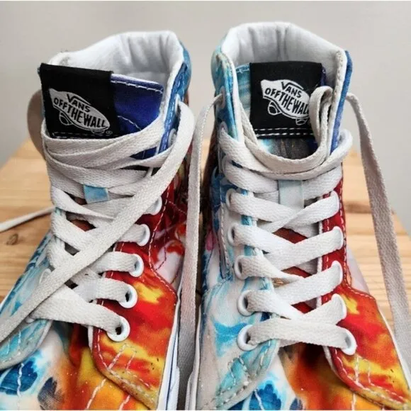 Vans x One Piece 2022 Sk8-Hi &quot;Punk Hazard&quot; Limited Edition Size 3.5 M/5 W