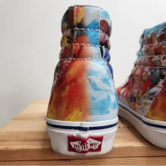 Vans x One Piece 2022 Sk8-Hi &quot;Punk Hazard&quot; Limited Edition Size 3.5 M/5 W