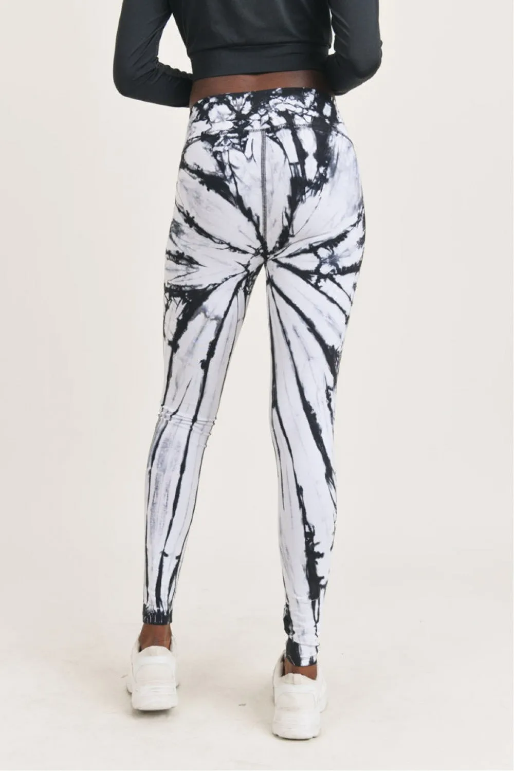 Vortex Tie-Dye Leggings-2 Colors Available