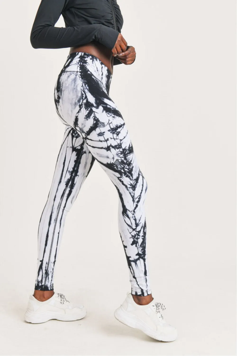 Vortex Tie-Dye Leggings-2 Colors Available